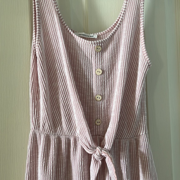 Candy Stripe Romper - Picture 2 of 4